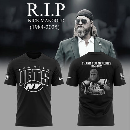 NY.Jets Legend Nick Mangold. Thank You Memories V2 Shirt