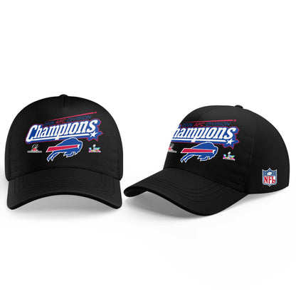 B Bills 2026 AFC Division Champions Black Hoodie V2
