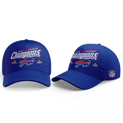 B Bills 2026 AFC Division Champions Blue Hoodie V2