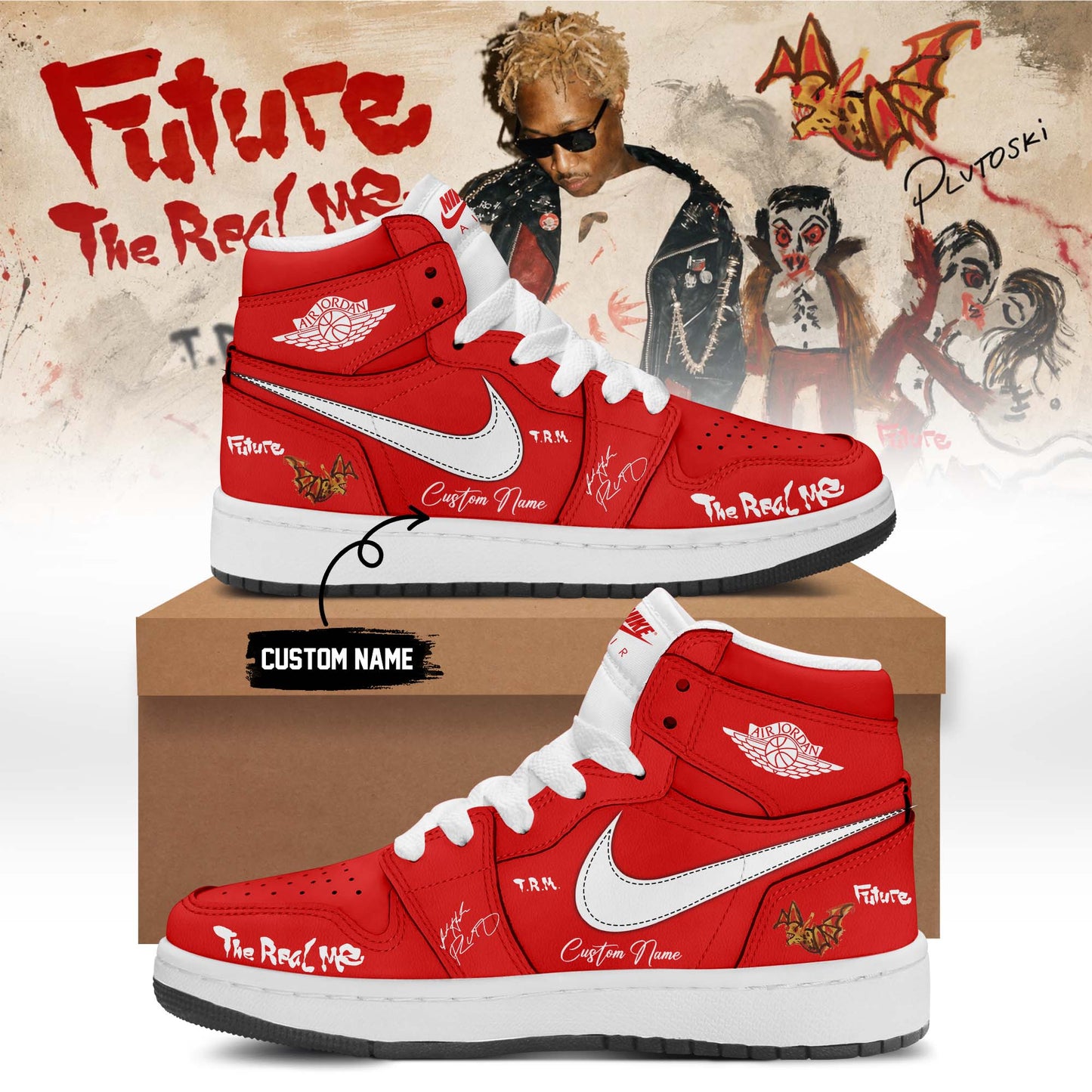 Future ” THE REAL ME ” Signature Limited Edition – Shoes 3