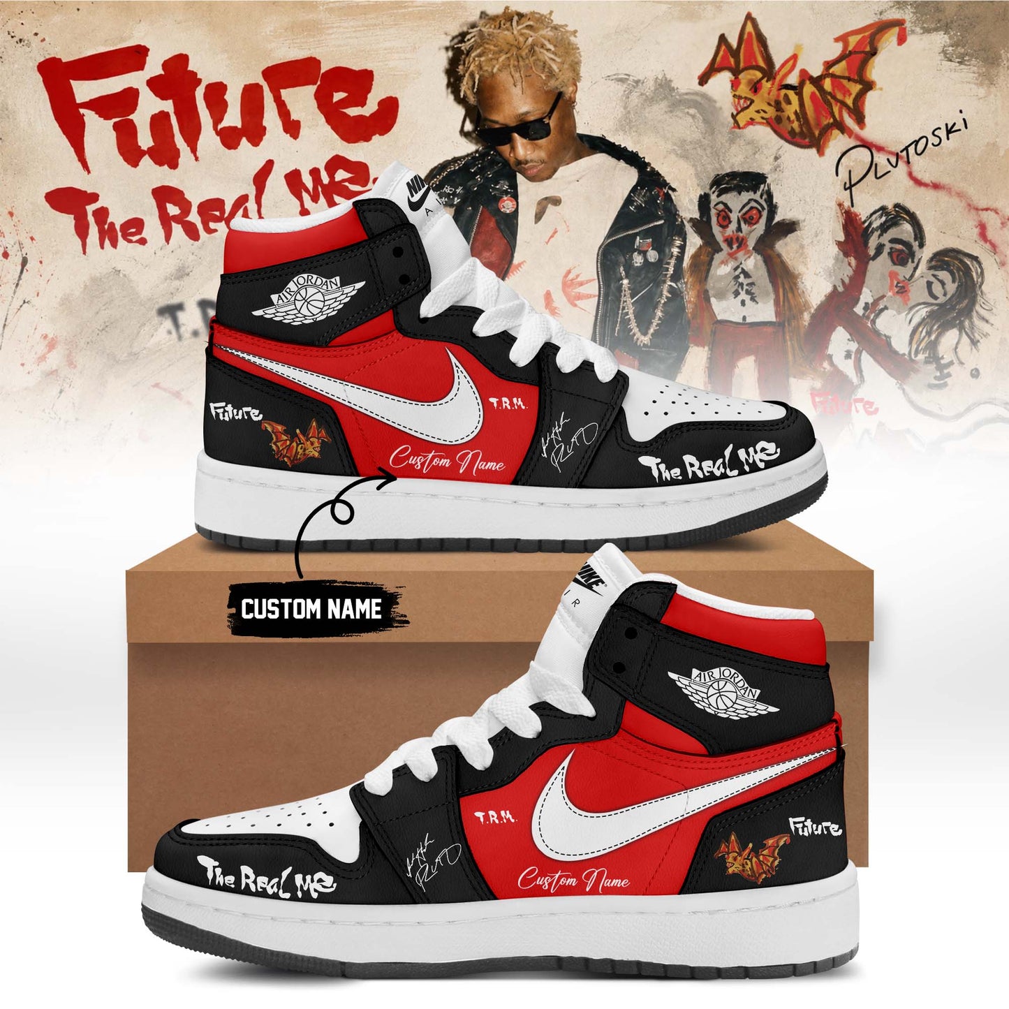 Future ” THE REAL ME ” Signature Limited Edition – Shoes 1