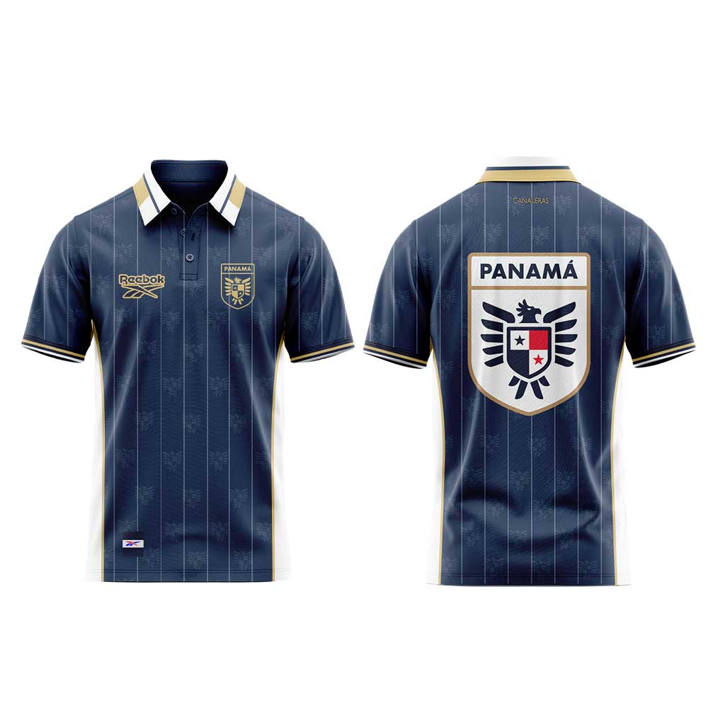 La selección nacional de fútbol de Panamá ha presentado su nueva equipación para el Mundial de 2026. Polo Blue