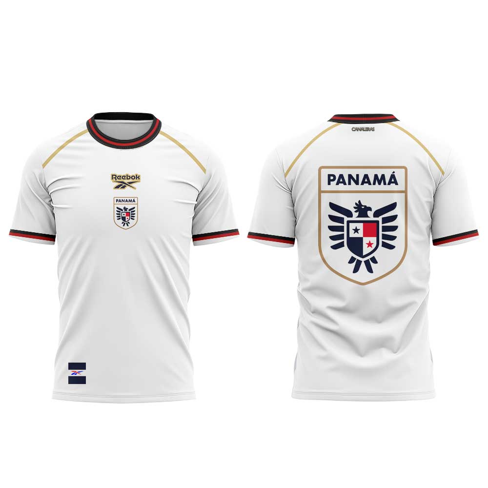 La selección nacional de fútbol de Panamá ha presentado su nueva equipación para el Mundial de 2026 Shirt White