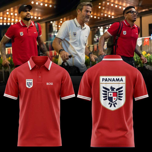 La selección nacional de fútbol de Panamá ha presentado su nueva equipación para el Mundial de 2026 Polo