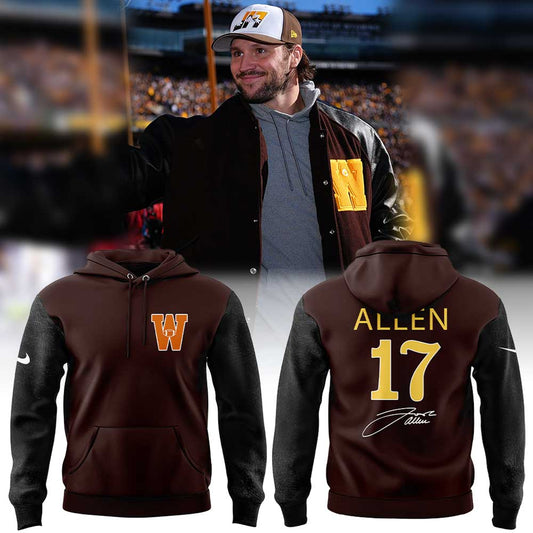 Wyoming Cowboy Football Josh Allen Once a Poke, always a Poke Combo Hoodie