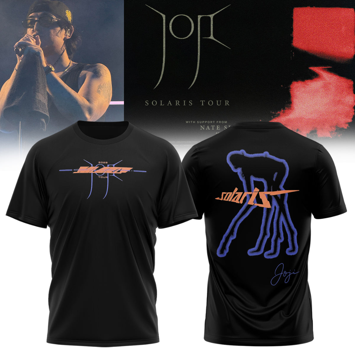 .JOJI SOLARIS TOUR TSHIRT
