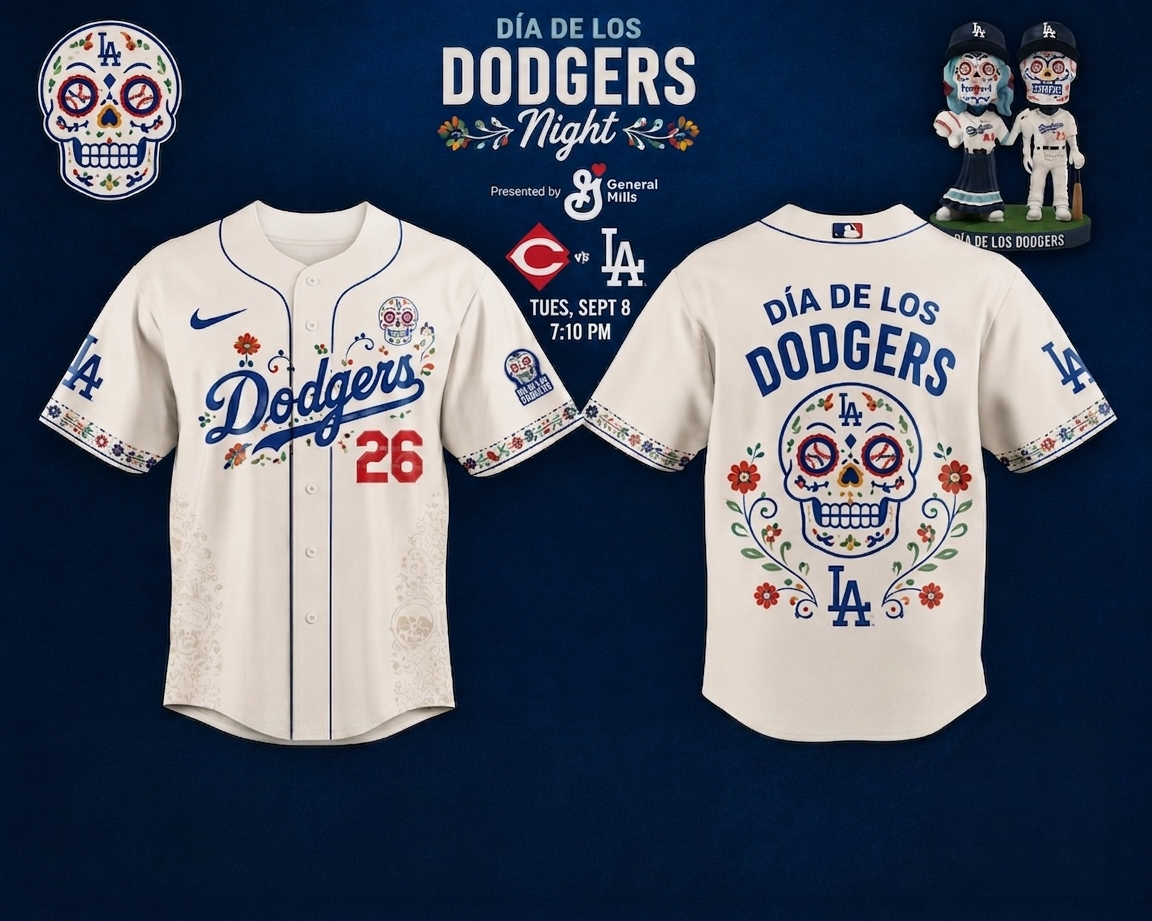 _LA DODGERS × DÍA DE LOS DODGERS NIGHT LIMITED JERSEY