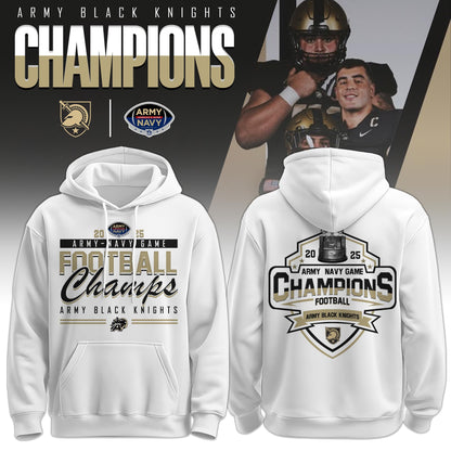 Army Champion White Hoodie + Unisex Limited Style