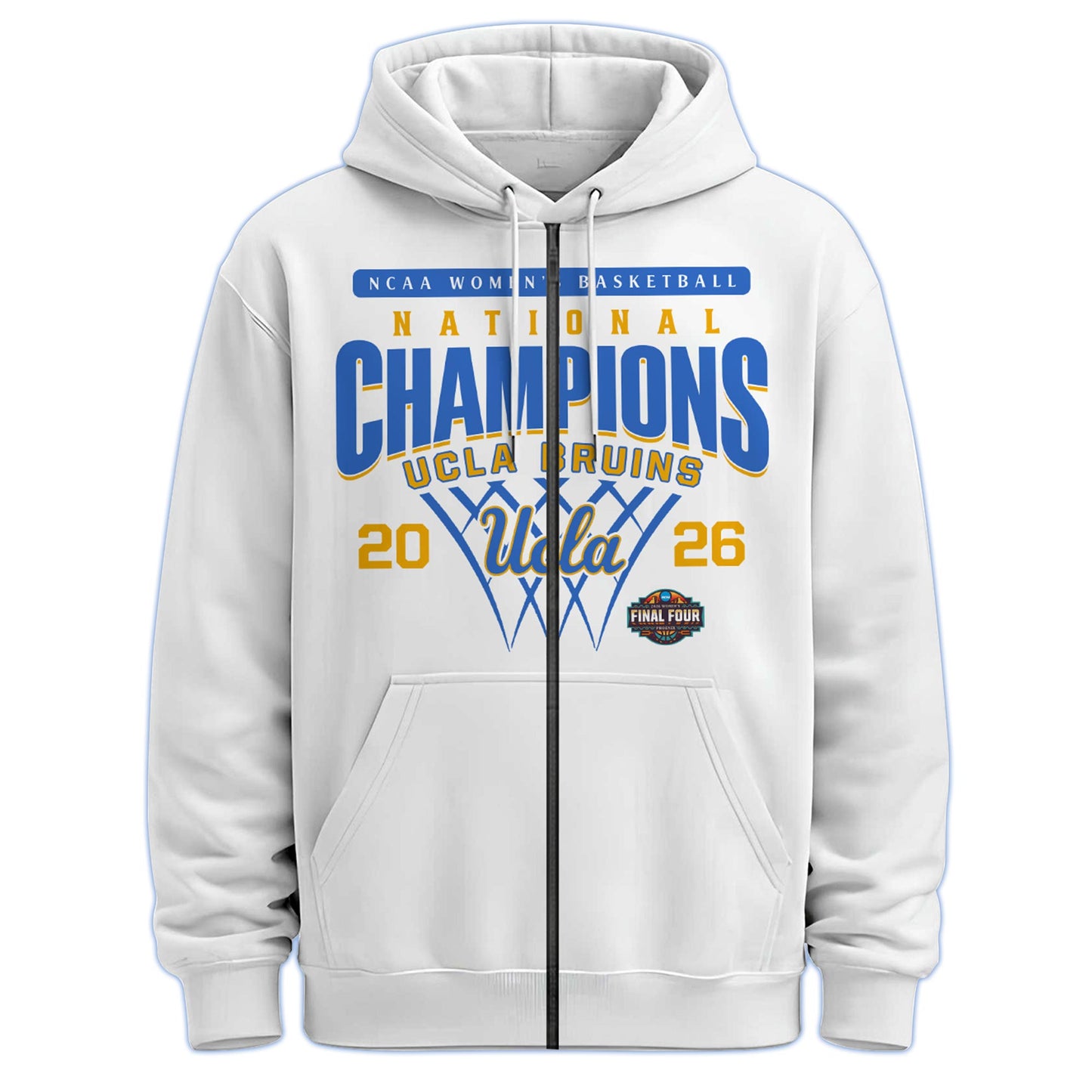 UCLA Basketball Champions Zip Hoodie