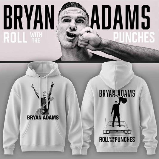 BRYAN ADAMS – ROLL WITH THE PUNCHES TOUR HOODIE 3