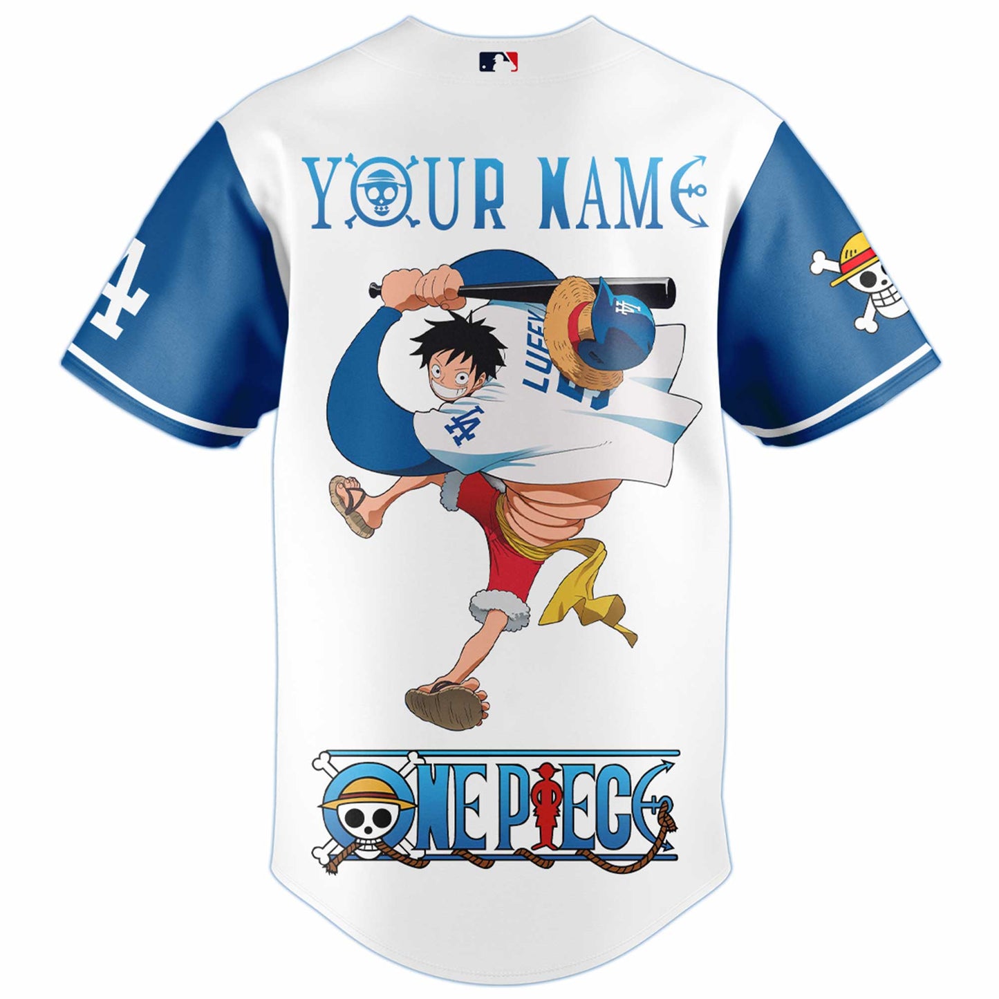 LA Straw Hat Limited Editon Baseball Jersey – Blue Edition V2