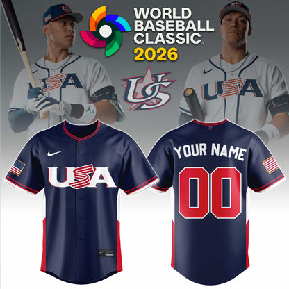 USA World Baseball Classic Jersey Ver 2