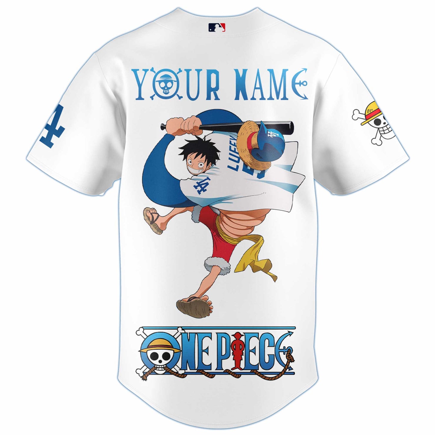 LA Straw Hat Limited Editon Baseball Jersey – White Edition