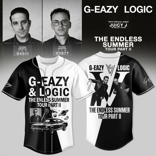 _G-Eazy & Logic The Endless Summer Tour Part II Jersey