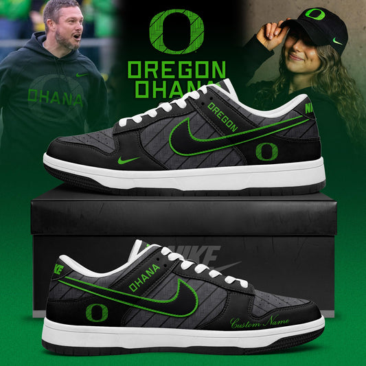Oregon Ducks Ohana 2025 Custom Air Dunk Sneaker
