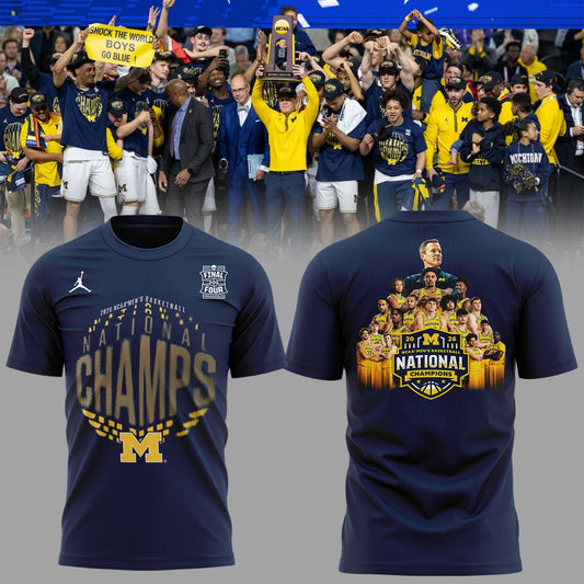 🏆️Michigan Wolverines – 2026 National Champions T Shirt