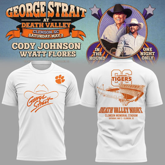 G.Strait 2026 “One-Night Only” Concert at Clemson Memorial Stadium 🤠🎸🐾Shirt