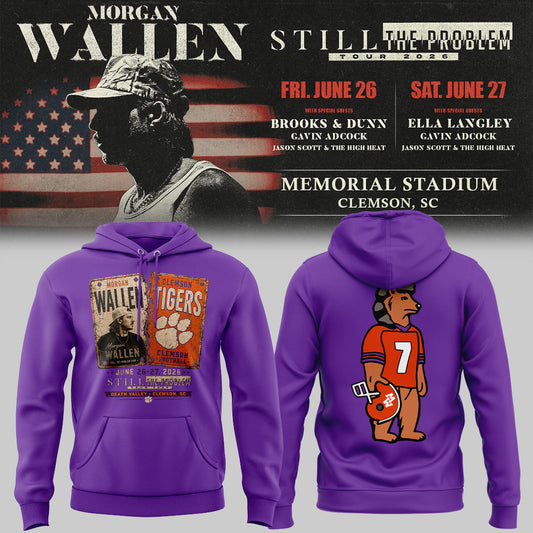 MW “Still The Problem Tour” at Clemson Memorial Stadium Hoodie