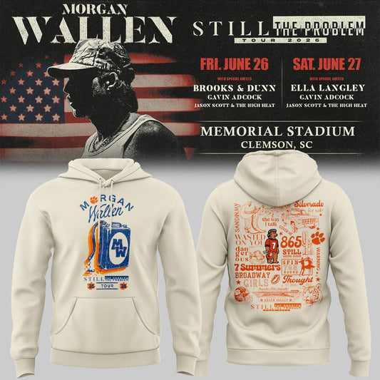 MW “Still The Problem Tour” at Clemson Memorial Stadium Hoodie