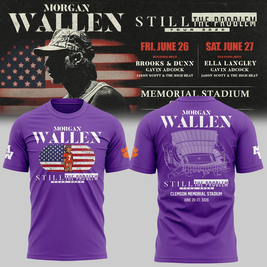 MW “Still The Problem Tour”at Clemson Memorial Stadium Shirt