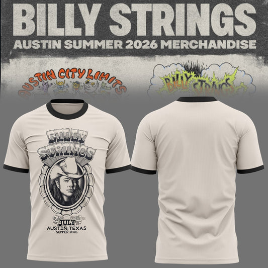 Limited Edition Billy Strings tour 2026 tshirt 10