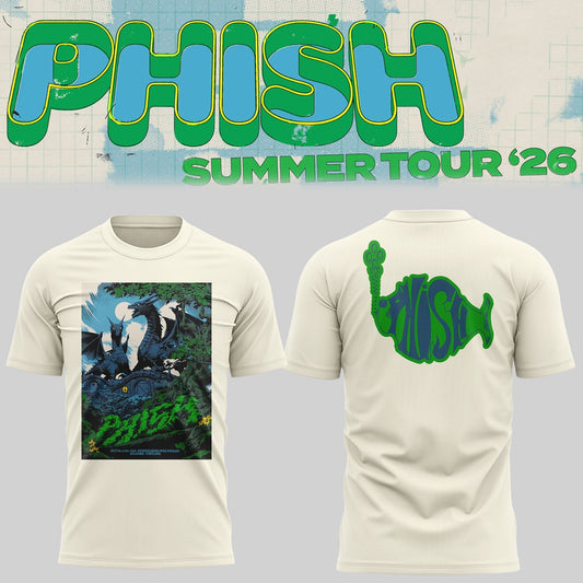 Limited Edition Summer Tour 2026 🎸🐠 Shirt 2