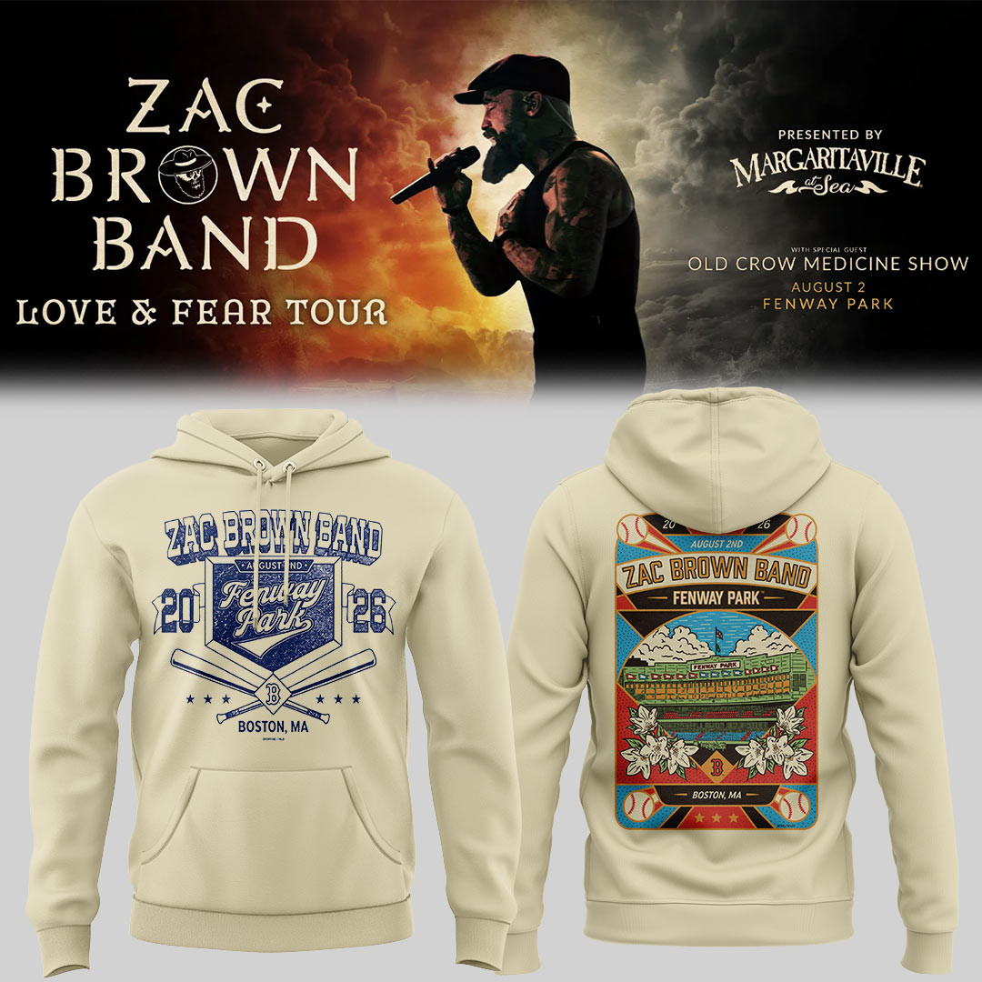Limited Edition Love & Fear Tour in Fenway Park Hoodie