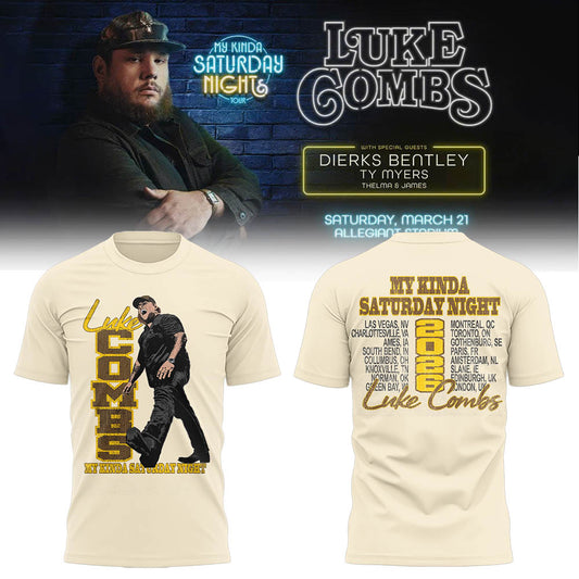 Limited Edition “My Kinda Saturday Night Tour” at Montréal Tshirt