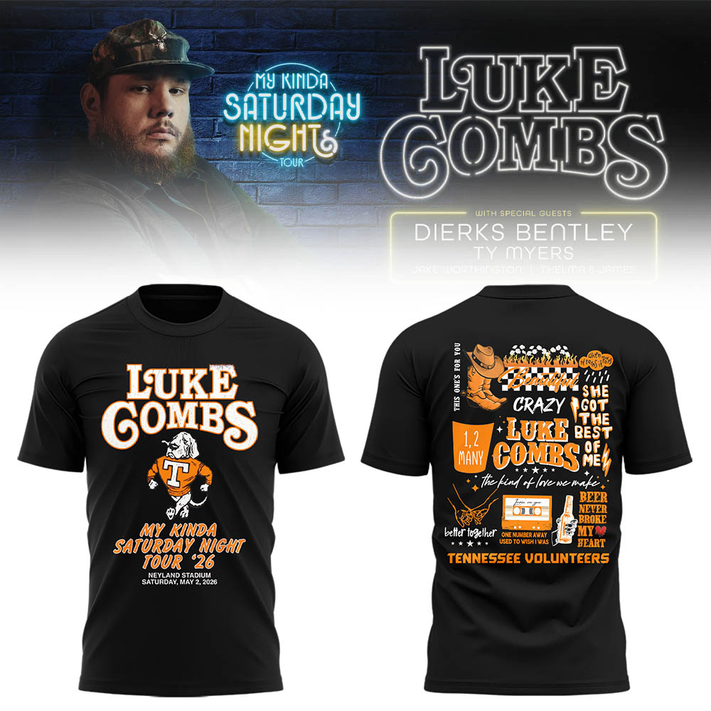 Limited Edition “My Kinda Saturday Night Tour” at Neyland Stadium Tshirt
