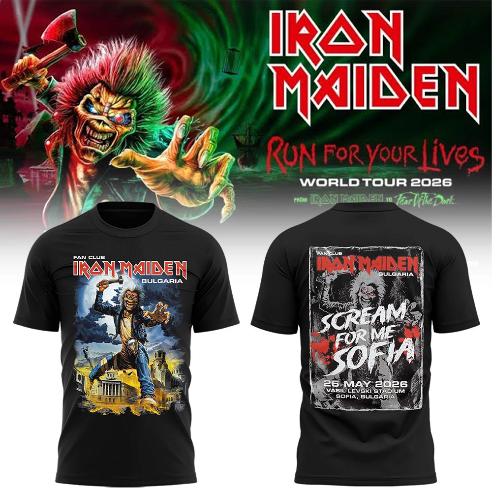 Limited Edition Run For Your Lives 2026 At Sofia, Bulgaria Shirt