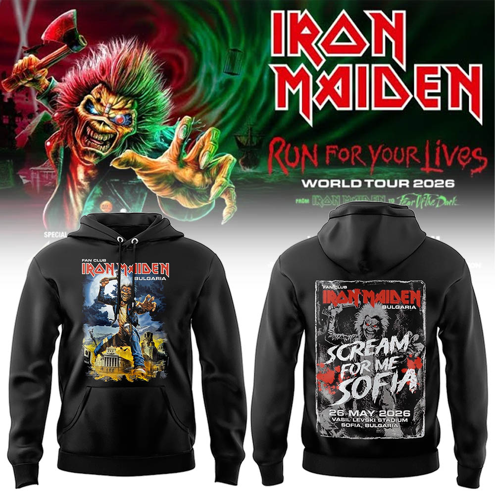 Limited Edition Run For Your Lives 2026 At Sofia, Bulgaria Hoodie