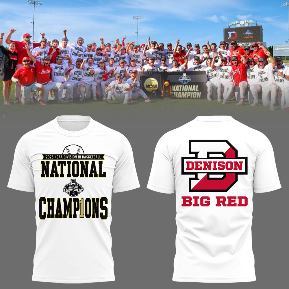 Big Red 2026 Division III Baseball National Champions ⚾🏆Shirt