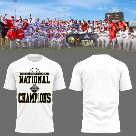 Big Red 2026 Division III Baseball National Champions ⚾🏆Shirt
