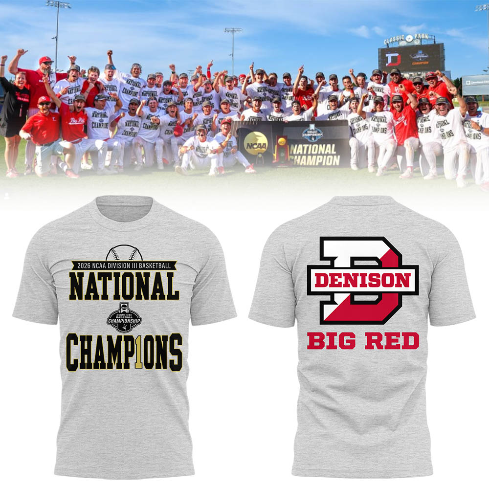 Big Red 2026 Division III Baseball National Champions ⚾🏆Shirt