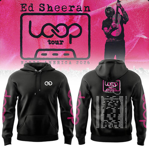 Ed Sheeran “North American Loop Tour 2026” Hoodie 10