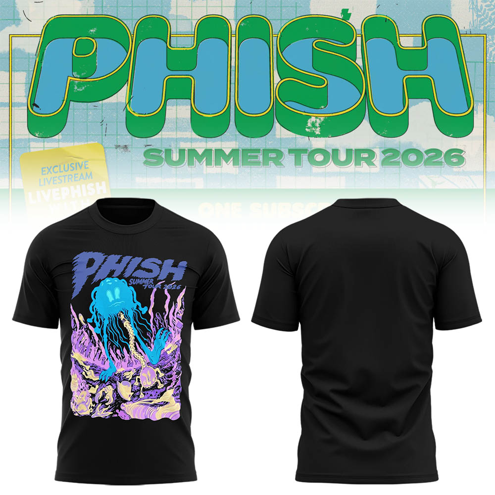 Limited Edition Summer Tour 2026 🎸🐠 Shirt 12