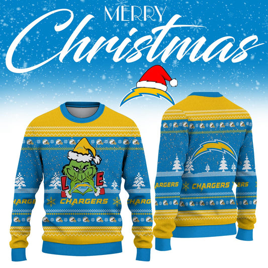 _Los Angeles Chargers Limited Ugly Christmas Sweaters