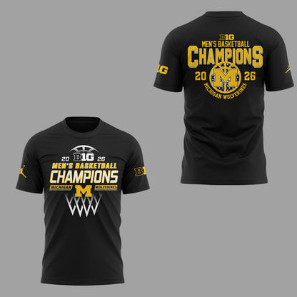 Limited Edition Michigan B10 MBB Champions Shirt-ND03092613