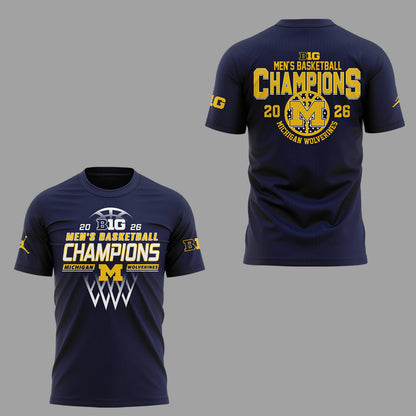 Limited Edition Michigan B10 MBB Champions Shirt-ND03092614