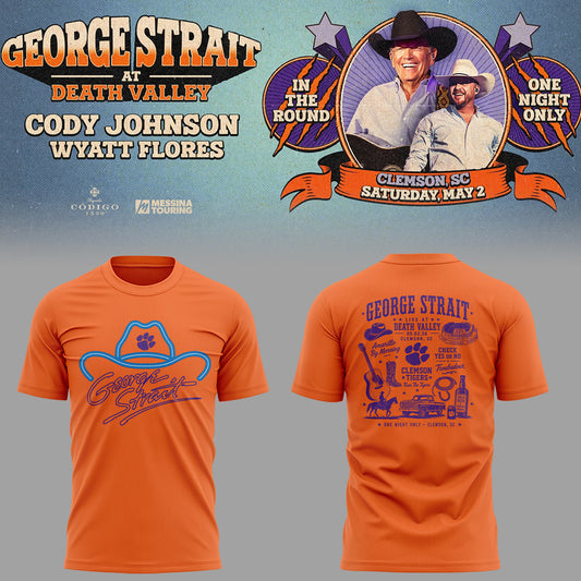 G.Strait 2026 “One-Night Only” Concert at Clemson Memorial Stadium 🤠🎸🐾Shirt