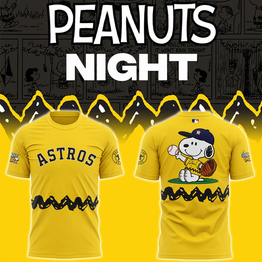 Astros x Peanuts Night ⚾🐶 T-Shirt