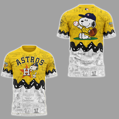Astros x Peanuts Night ⚾🐶 T-Shirt
