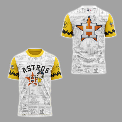 Astros x Peanuts Night ⚾🐶 T-Shirt