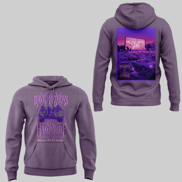 Dave Matthews Band - Limited Edition Summer Tour 2026 At Gilford Hoodie