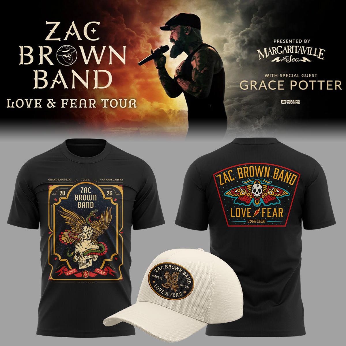 Limited Edition Love & Fear Tour Shirt 6