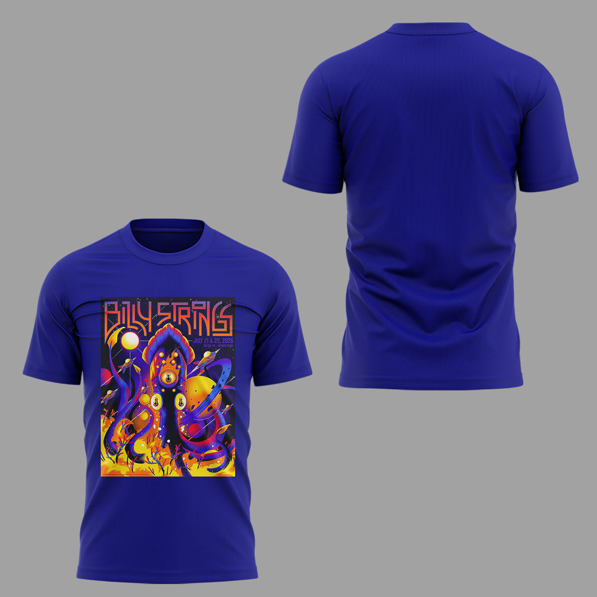 Limited Edition Billy Strings tour 2026 tshirt 1