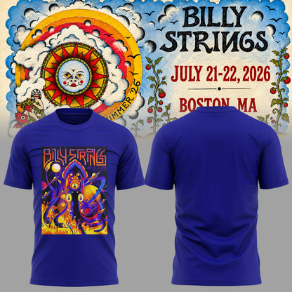 Limited Edition Billy Strings tour 2026 tshirt 1