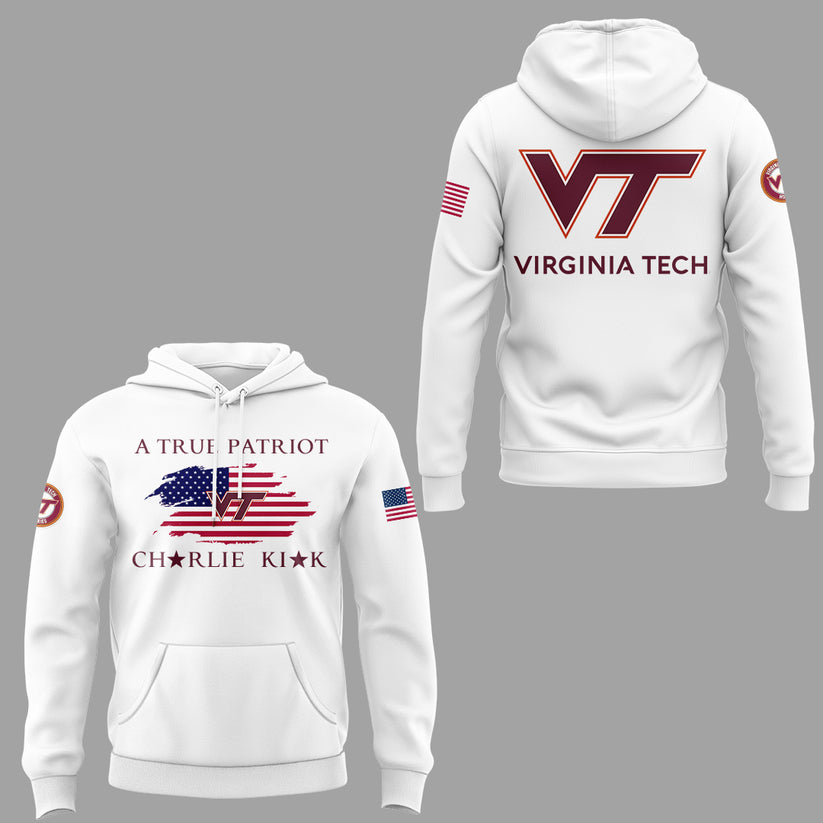 Limited Edition Virginia Tech x Turning Point USA 2025 Hoodie