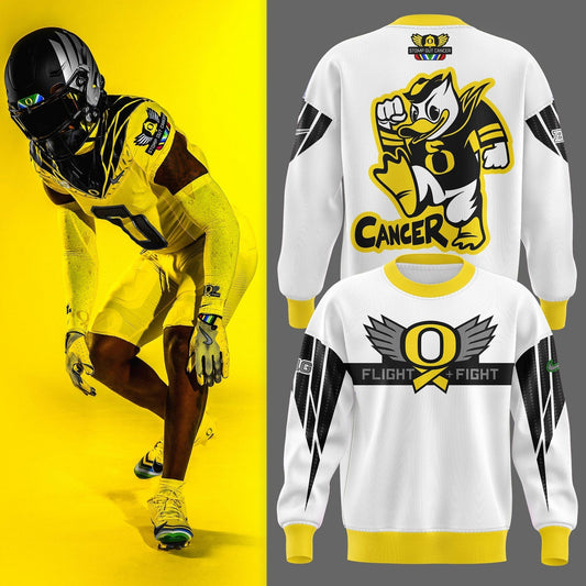 Oregon Ducks “Stomp Out Cancer” Heroes Sweatshirt
