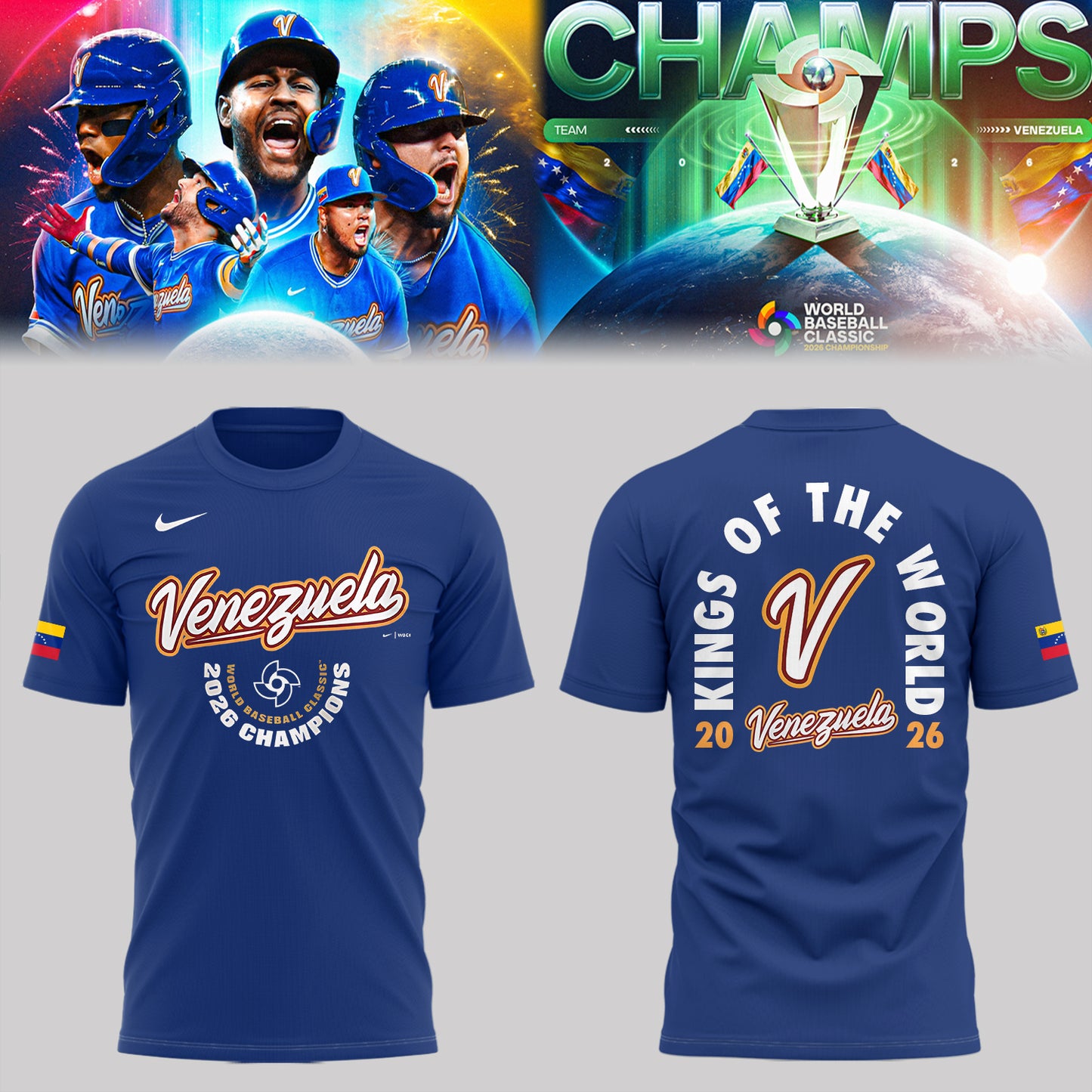 Limited Edition World Baseball Classic Champions 🏆⚾ T-Shirt